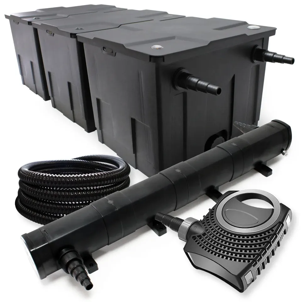 SunSun CBF-350C Teichfilter-Set 8000 l/h 72 W UVC 25 m