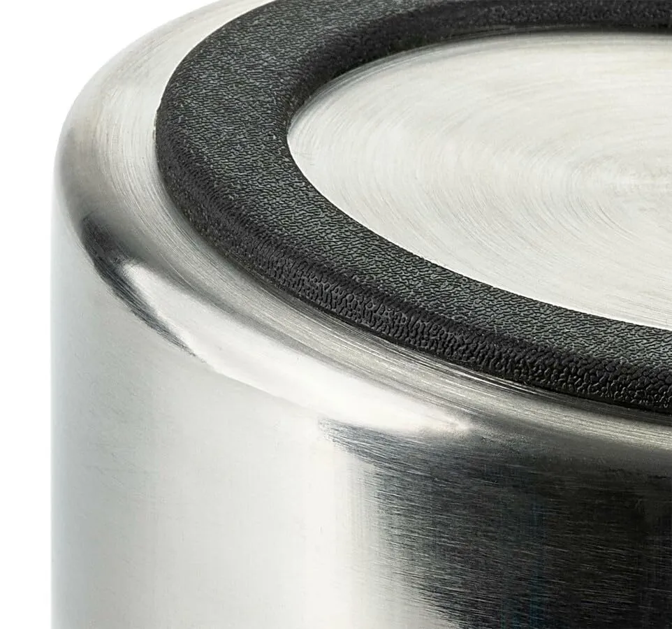 Happet Schüssel Neigbar Futternapf 17cm 0,7L Edelstahl schwer