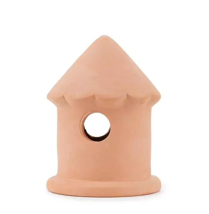 Happet Haus 9,5 cm Aquarienhöhle beige Keramik