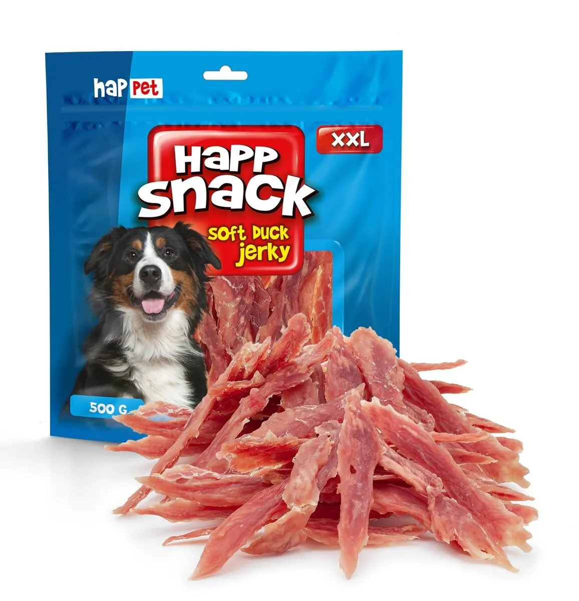 Happet Hähnchen-Jerky Hundesnack 500 g proteinreich