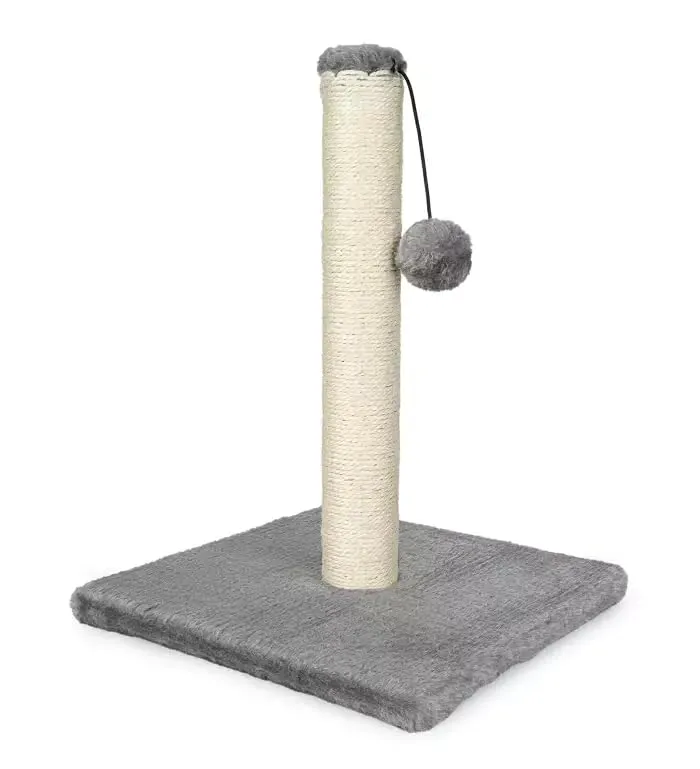 Happet Katzenkratzer Kratzbaum 41 cm Sisal mit Ball