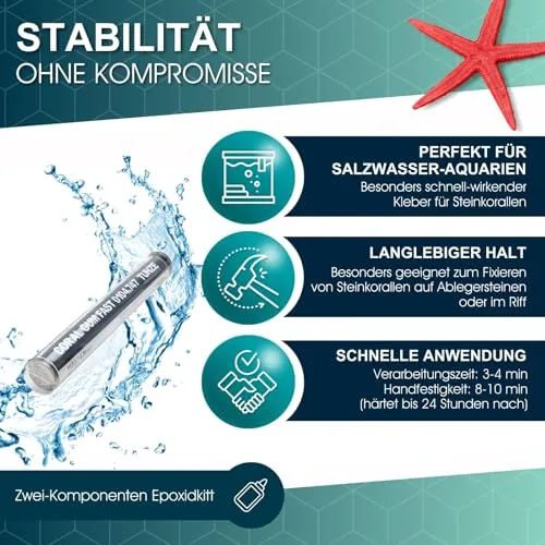 TUNZE Coral Gum Fast Korallenkitt 115 g Epoxid