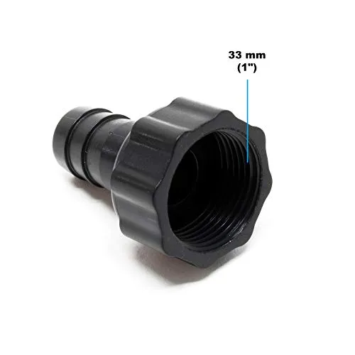 SunSun Schlauchtülle 33mm 20mm 3/4 Zoll Anschluss