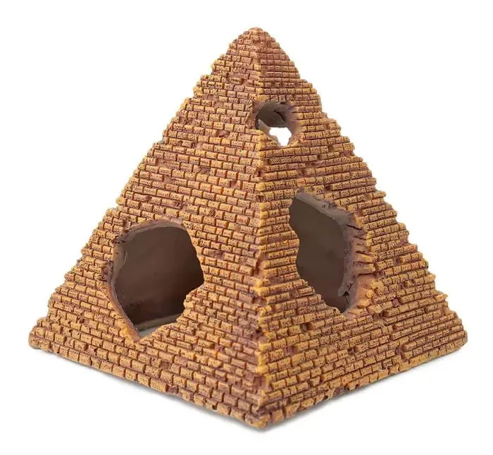 Happet Pyramide 10,5 cm Aquarium-Deko Versteck