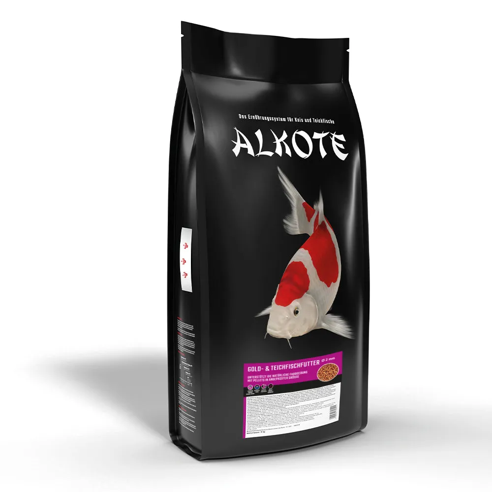 ALKOTE Gold Teichfischfutter 450 g farbfördernd