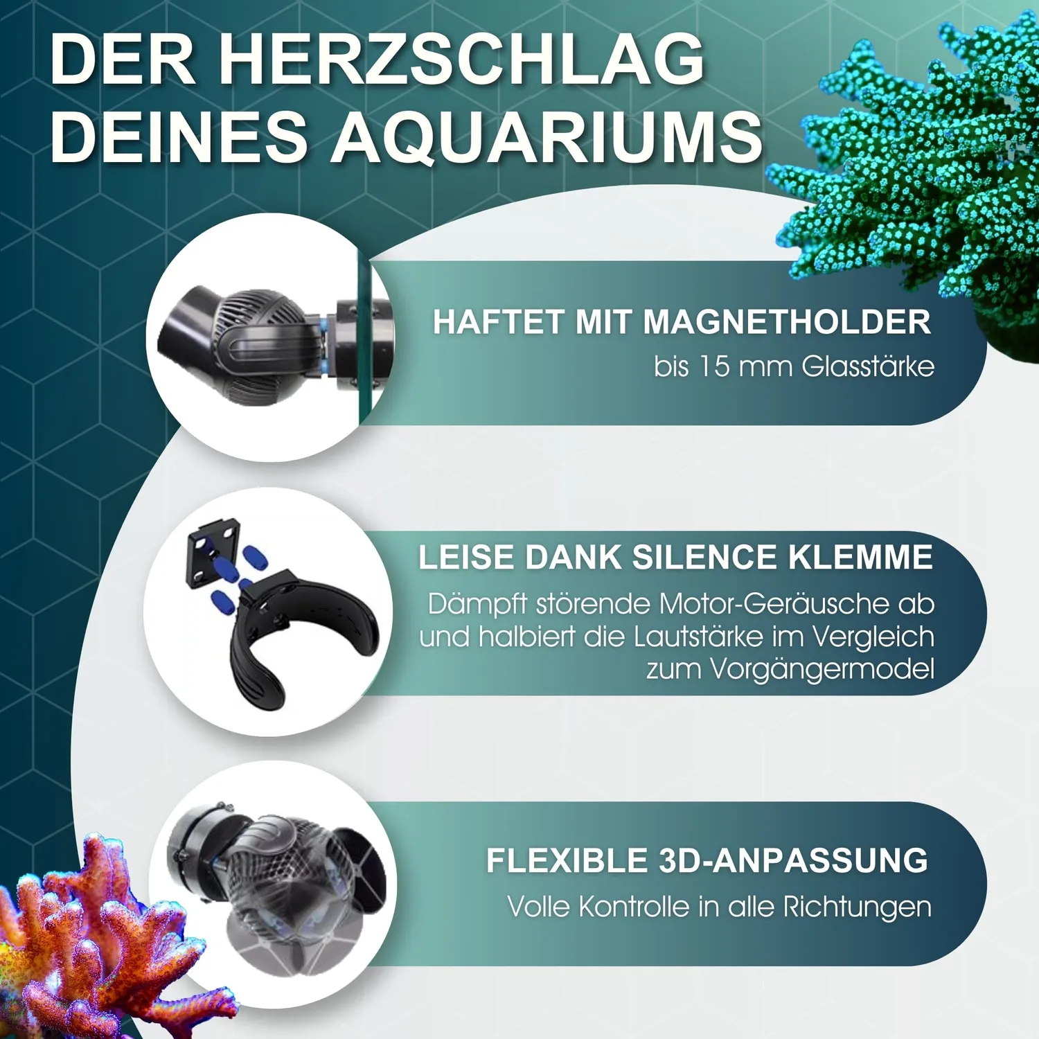 TUNZE Turbelle stream 6105 eco Strömungspumpe 12000 l/h