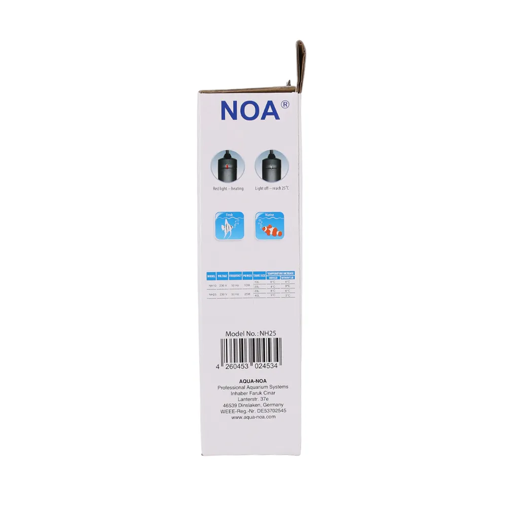 Aqua-Noa Nano NH25 Aquarium Heizstab 25 W