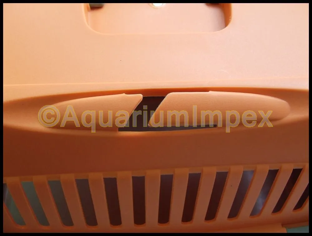 Happet Carrier Doggy Transportbox Hund M Orange 54cm