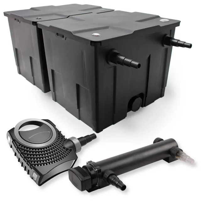 SunSun CBF-350B Teichfilter-Set 8000 l/h 24 W UVC