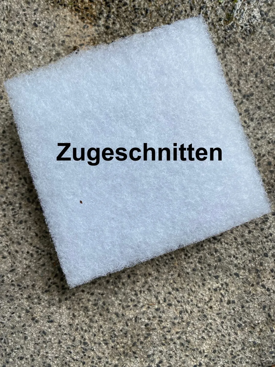 SunSun Synfil 300 Filtervlies 50x50 cm weiß sehr fein