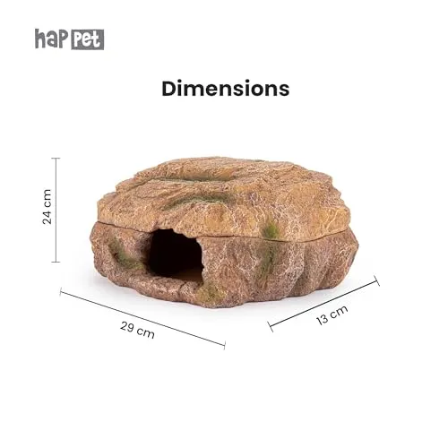 Happet Höhle Steinoptik XL 29 cm Feuchthöhle