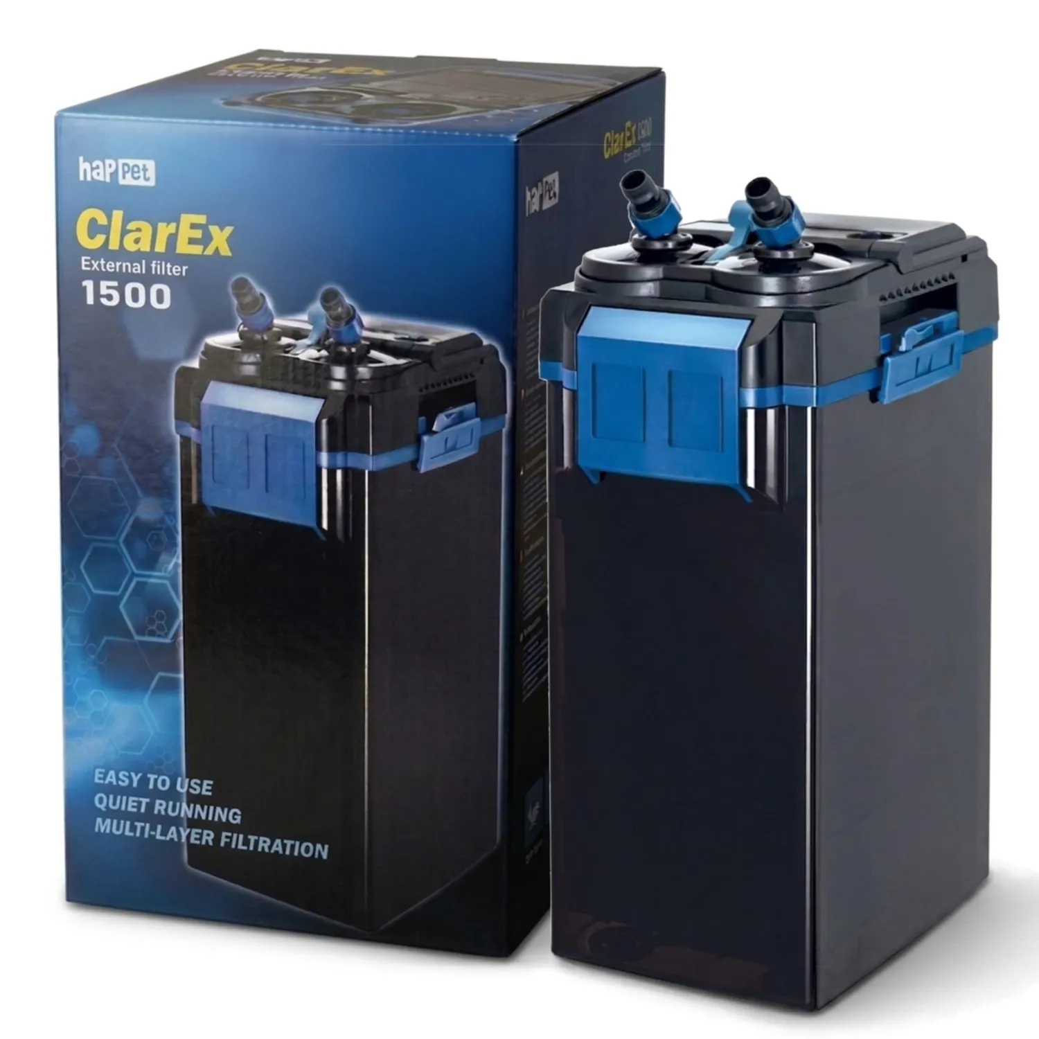 Happet ClarEx 1000 Außenfilter 1000 l/h für 200-400 l