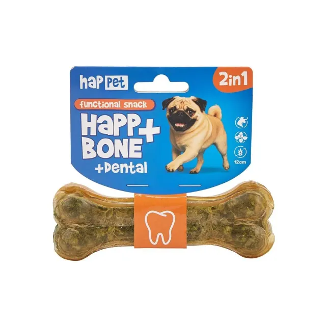Happet Happ Bone Dental Kauknochen 12 cm Zahnpflege