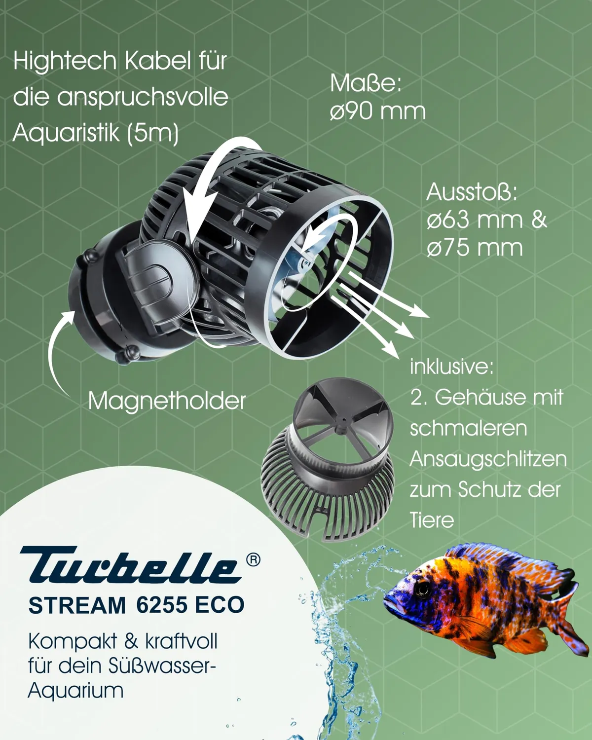 TUNZE Turbelle stream 6255 Strömungspumpe 17000 l/h