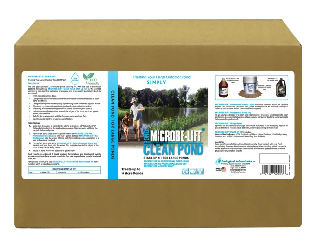 Microbe-Lift Clean Pond Start-Up Kit Teichstarterset