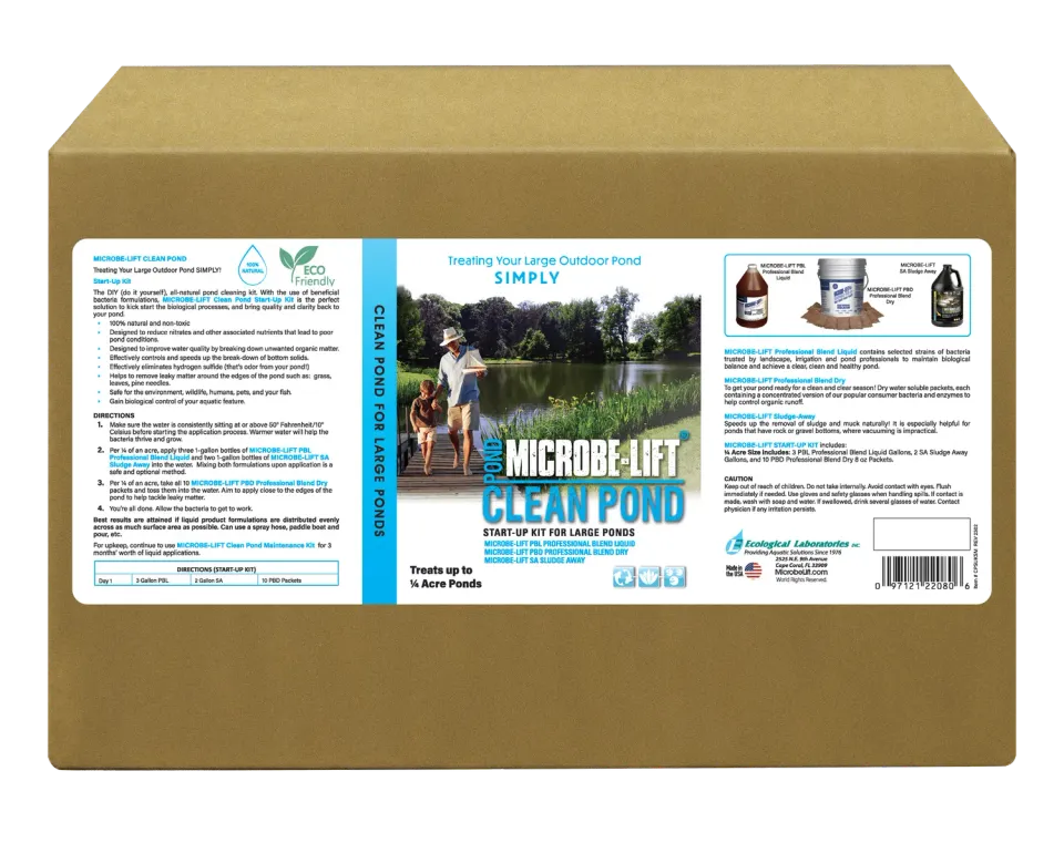 Microbe-Lift Clean Pond Start-Up Kit Teichstarterset