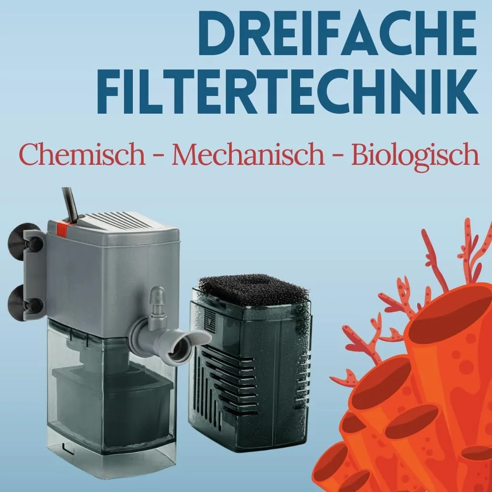 Happet ORCA 600 Innenfilter 600 l/h 120-250 L