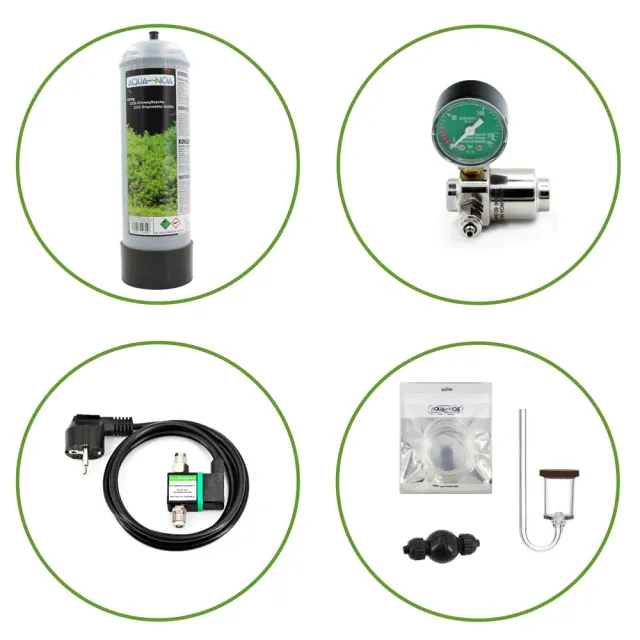 Aqua-Noa 1226-MV CO2 Düngeanlage Einweg 400 Basic M