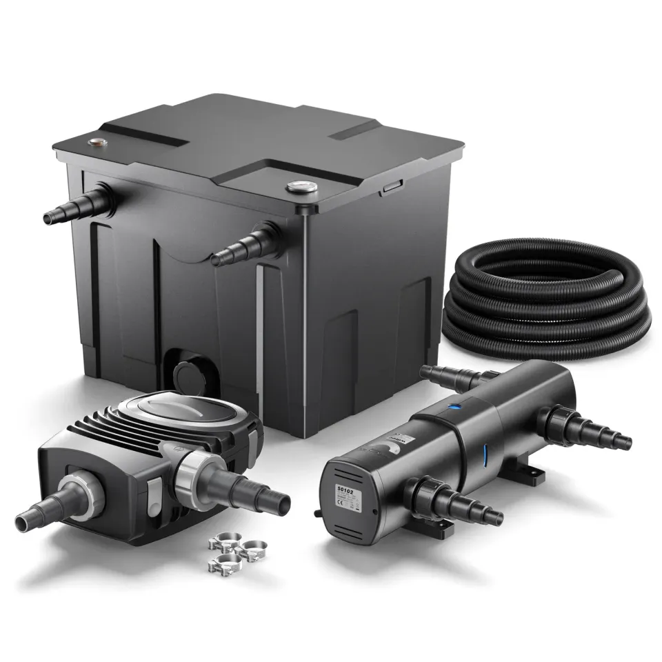 SunSun CBF-350 Teichfilter Komplettset 12000L mit 36W UVC
