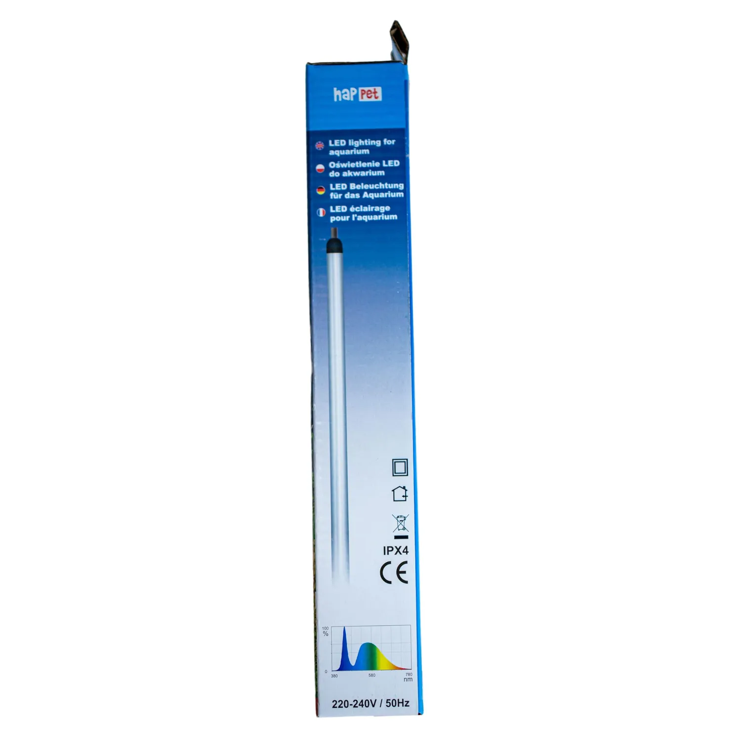 Happet AquaLED 6W 26cm Aquariumleuchte 8000K