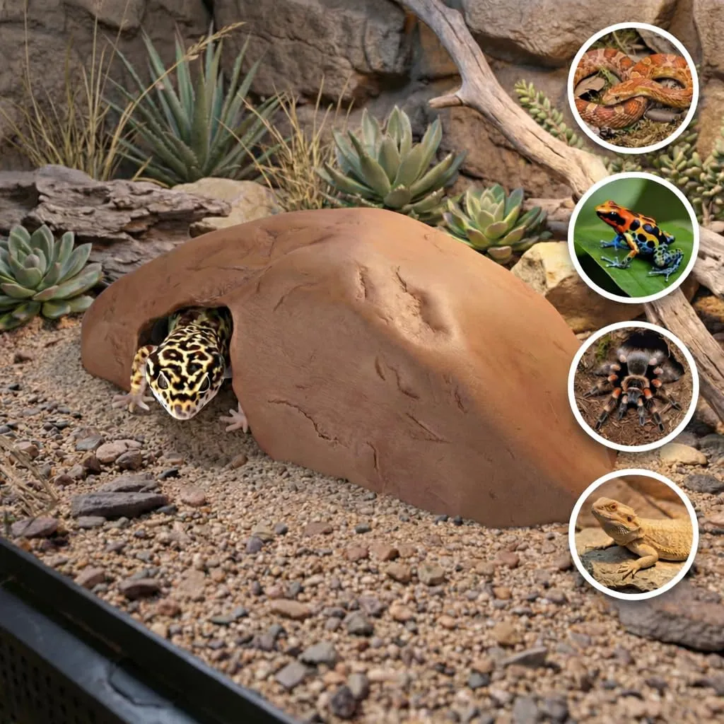 Happet Wüstenhöhle L 22,5 cm Terrarium Versteck