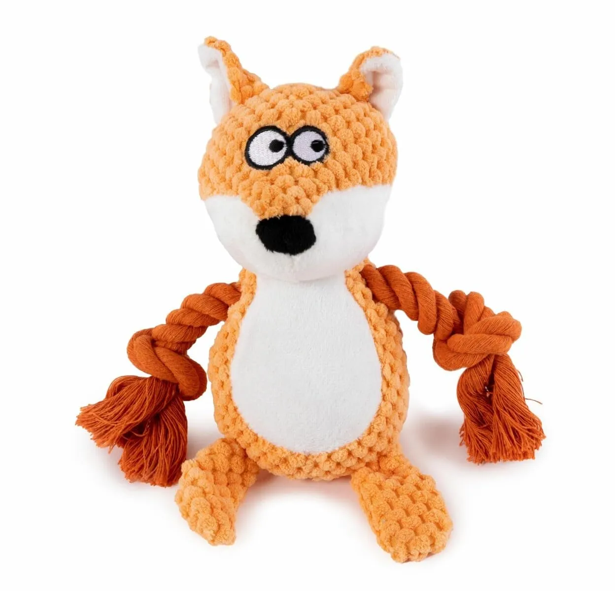 Happet Fuchs Klein Hundespielzeug Plüsch orange