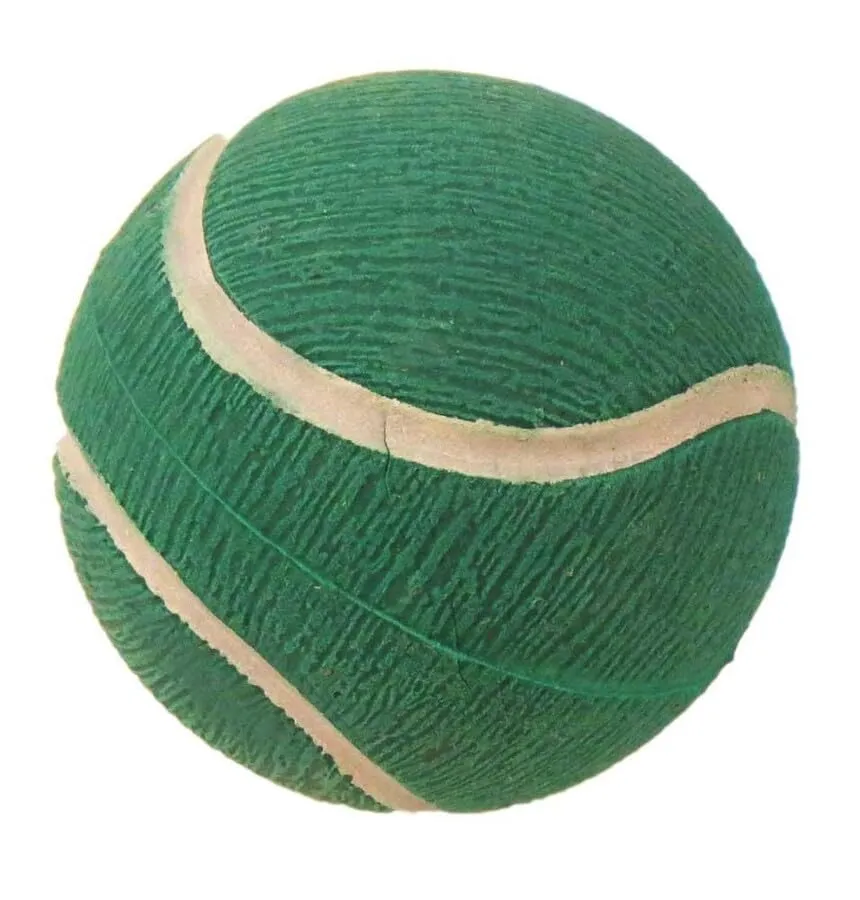 Happet Tennisball 90 mm Hundeball Gelb Glitzer weich