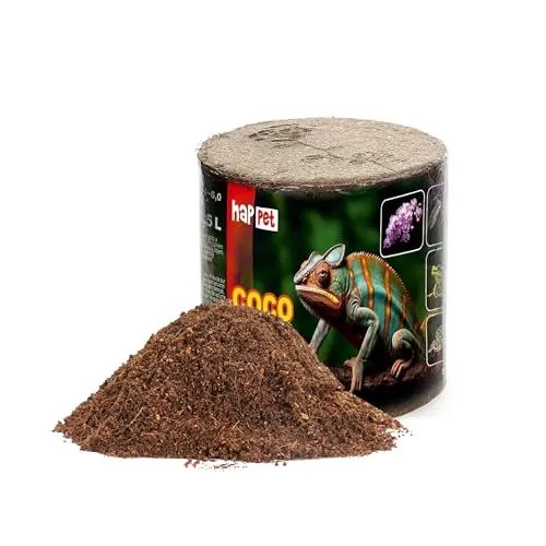 Happet Kokosboden Terrarium Substrat 550 g 7,5 L