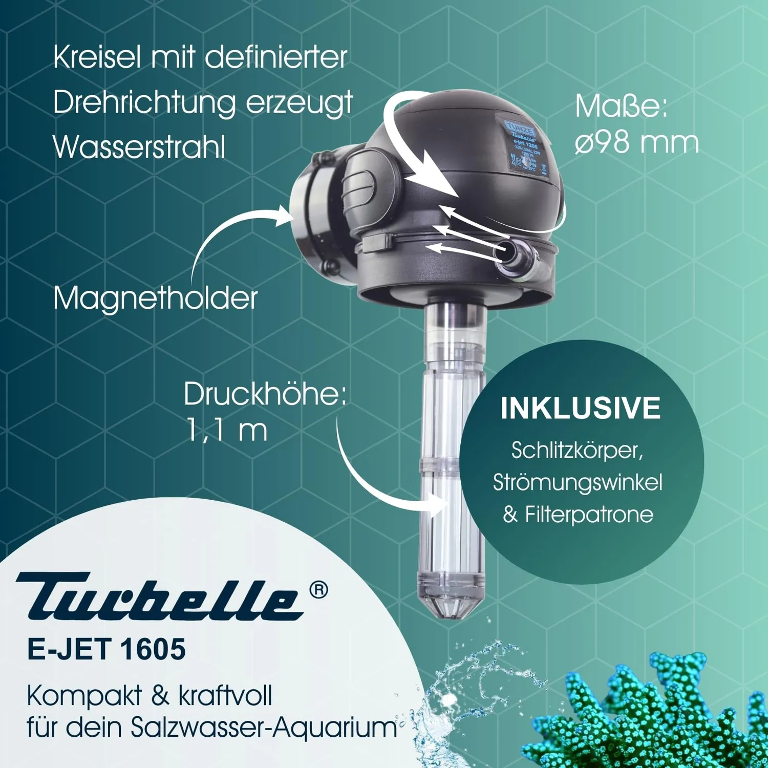 TUNZE Turbelle e-Jet 1605 Strömungspumpe 1600 l/h