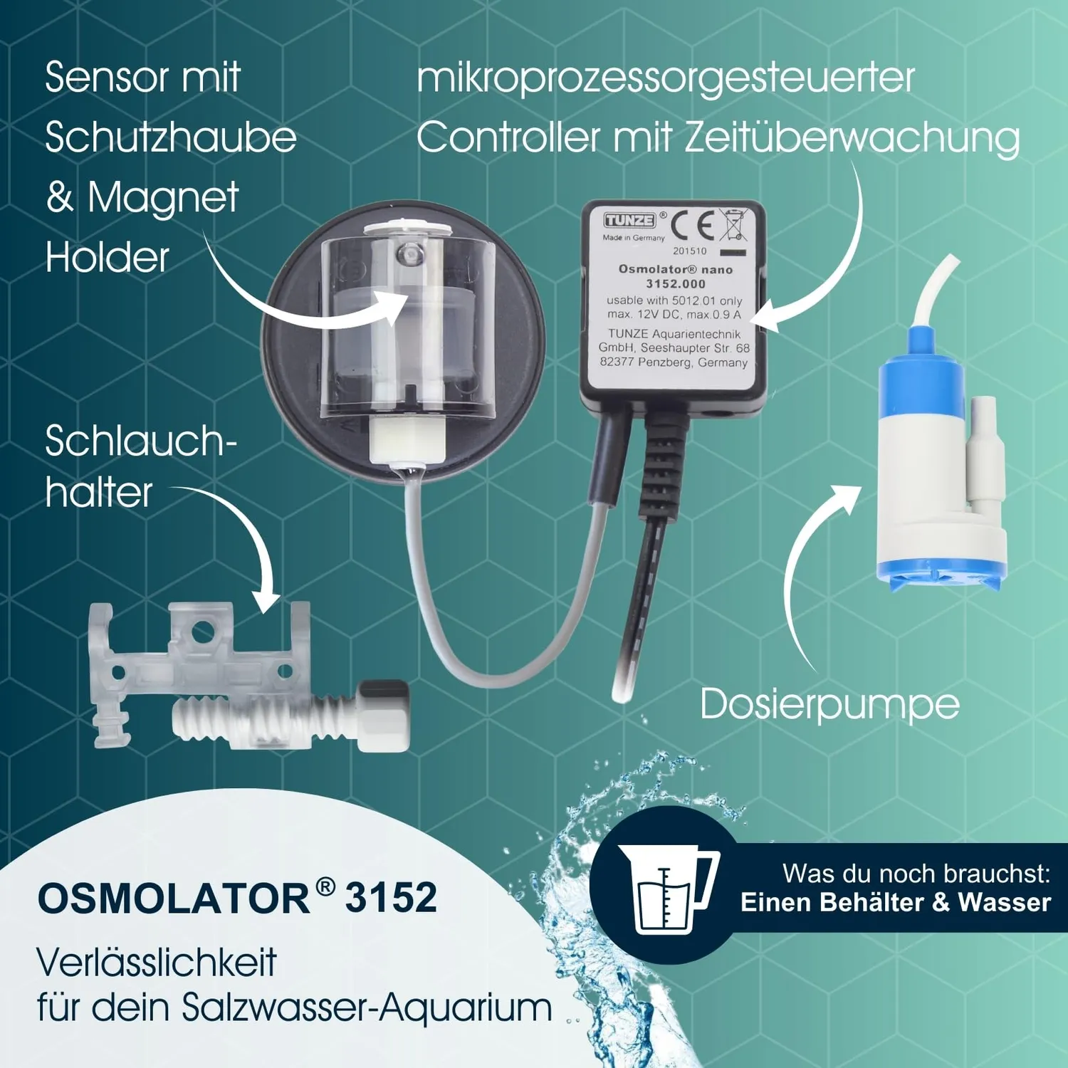 TUNZE Osmolator nano Wasserstandsregler bis 200 L