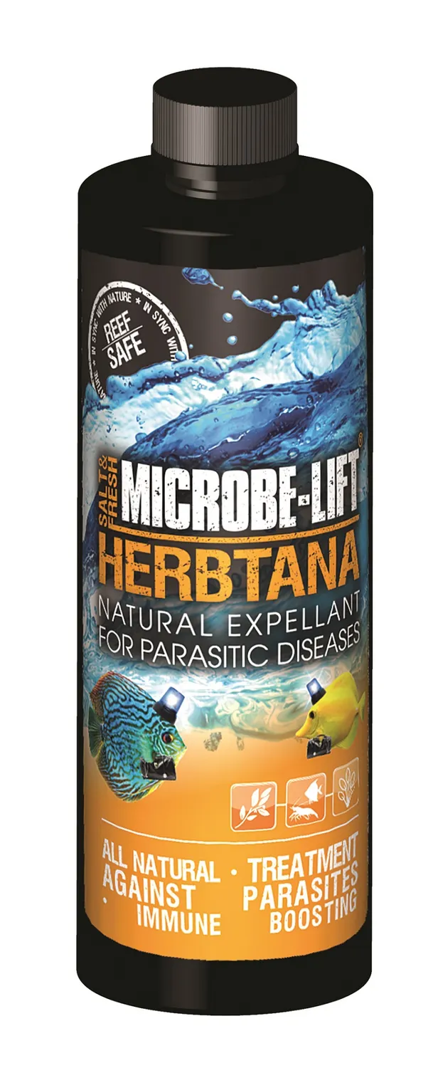 Microbe-Lift Herbtana Süß-Salzwasser Fischpflege 19 l