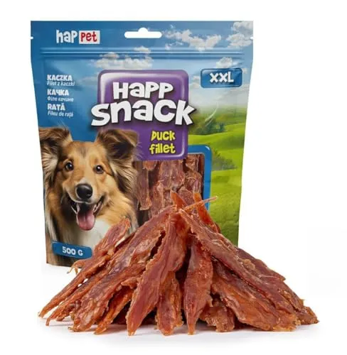 Happet Entenfilets Hundeleckerli 500 g proteinreich Training