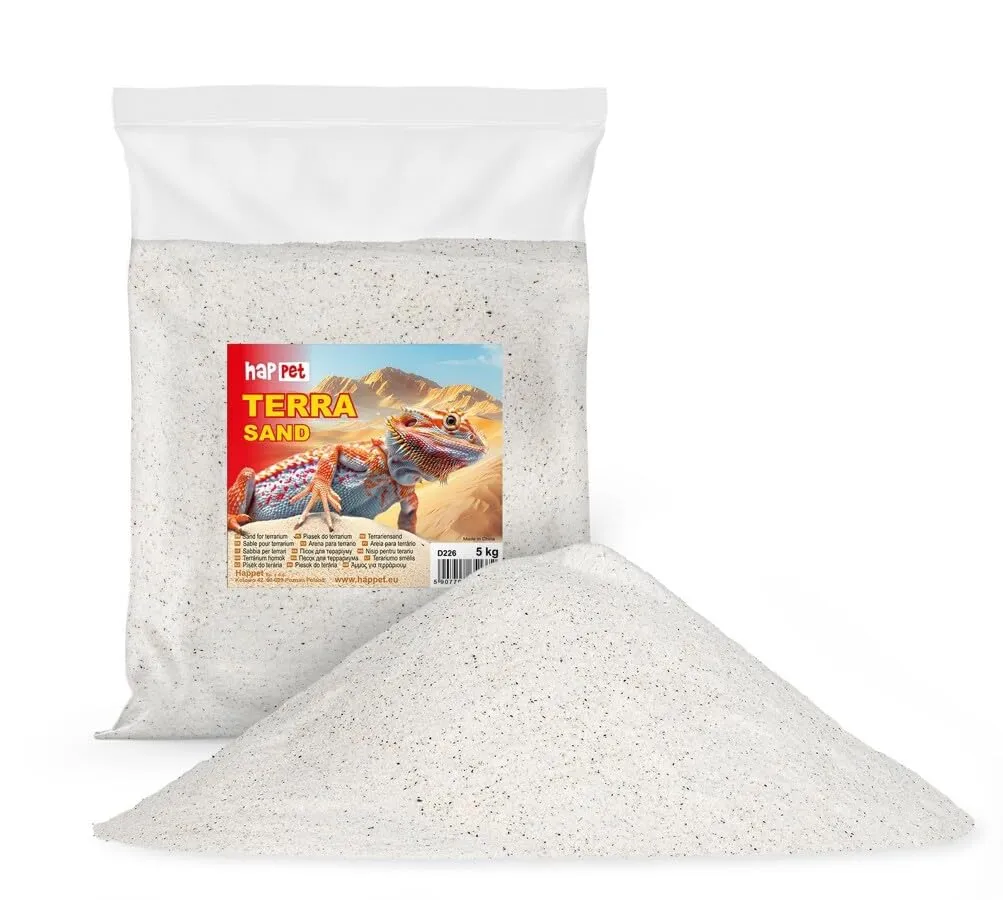 Happet Terrariensand Rot 5 kg 0,8-1,0 mm Wüstensand