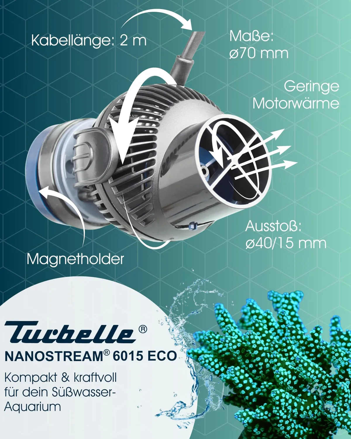 TUNZE Turbelle nanostream 6015 eco Strömungspumpe