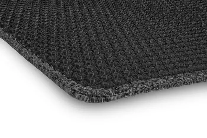 Happet Katzenstreu Matte S schwarz 40x50 cm Waben