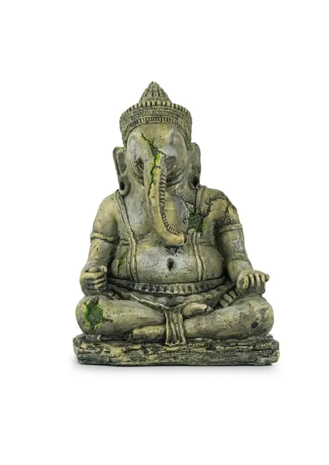 Happet Ganesha-Statue 16,5 cm Aquarium Deko Höhle