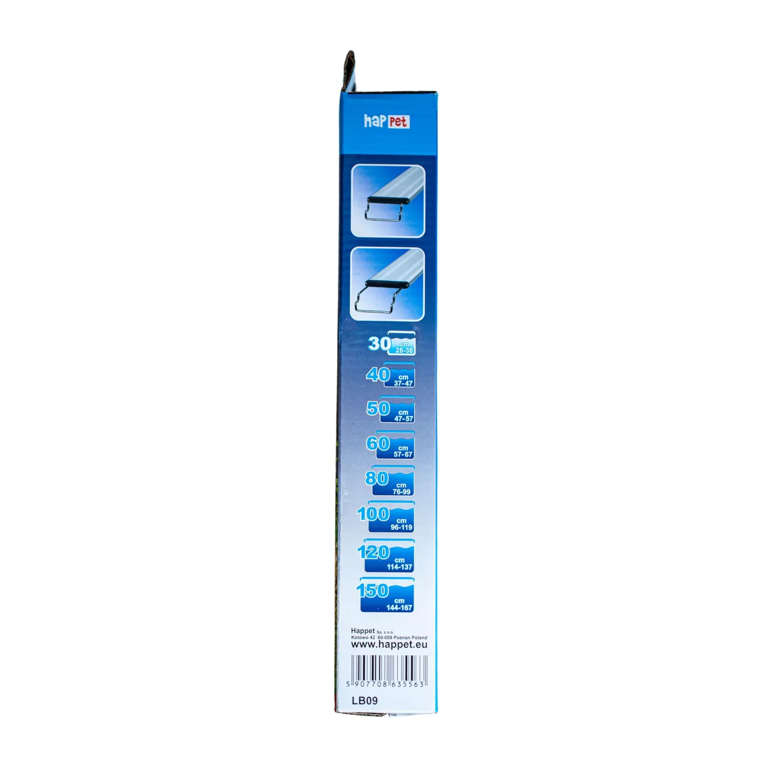 Happet AquaLED 6W 26cm Aquariumleuchte 8000K