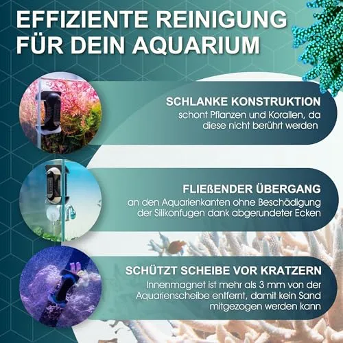 TUNZE Care Magnet Nano Scheibenreiniger 6-10 mm Glas