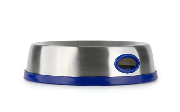 Happet Vibrissenschutz Katzennapf 15cm 0,15L Edelstahl rutschfest