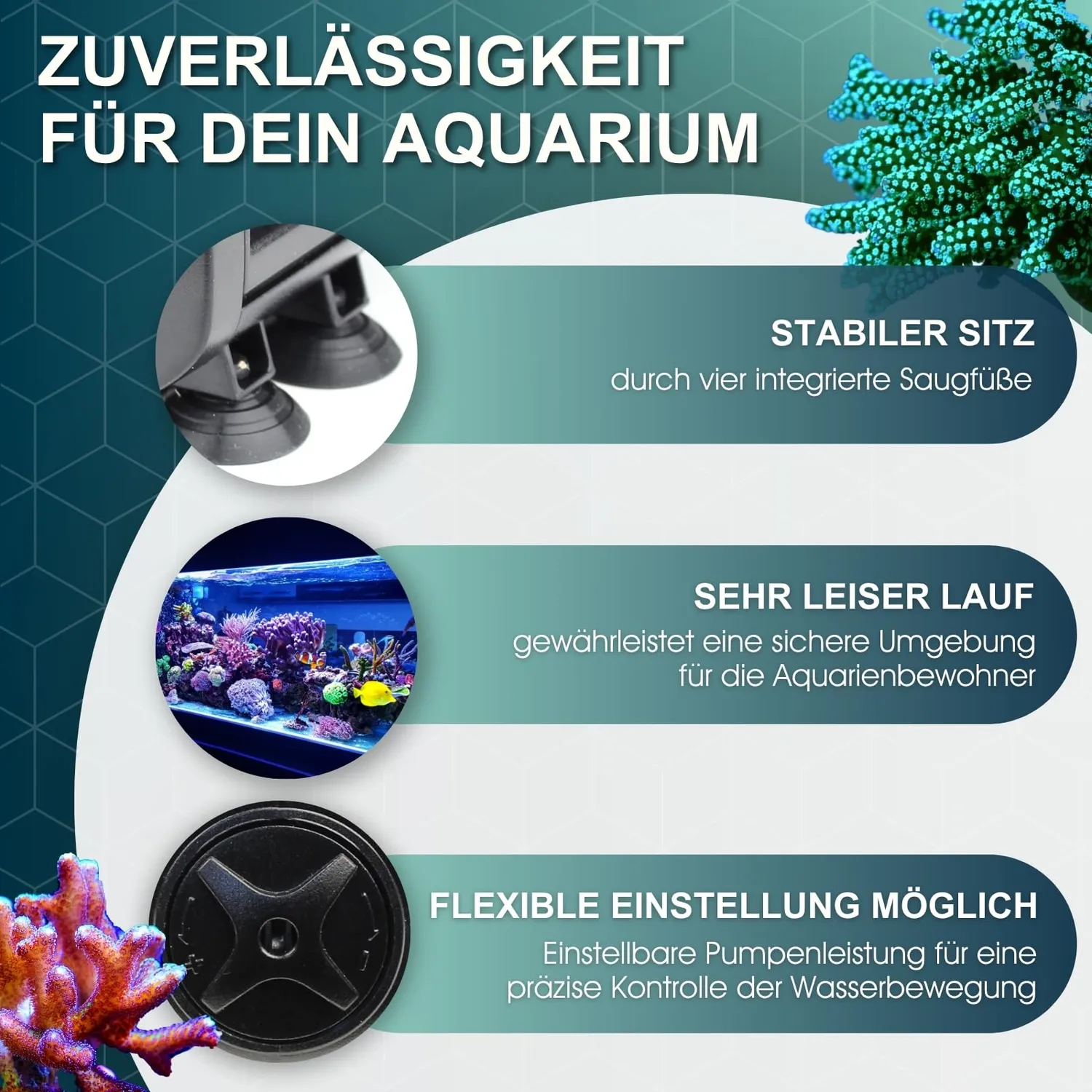 Tunze Silence 1073.008 Rückförderpumpe 150-800 l/h
