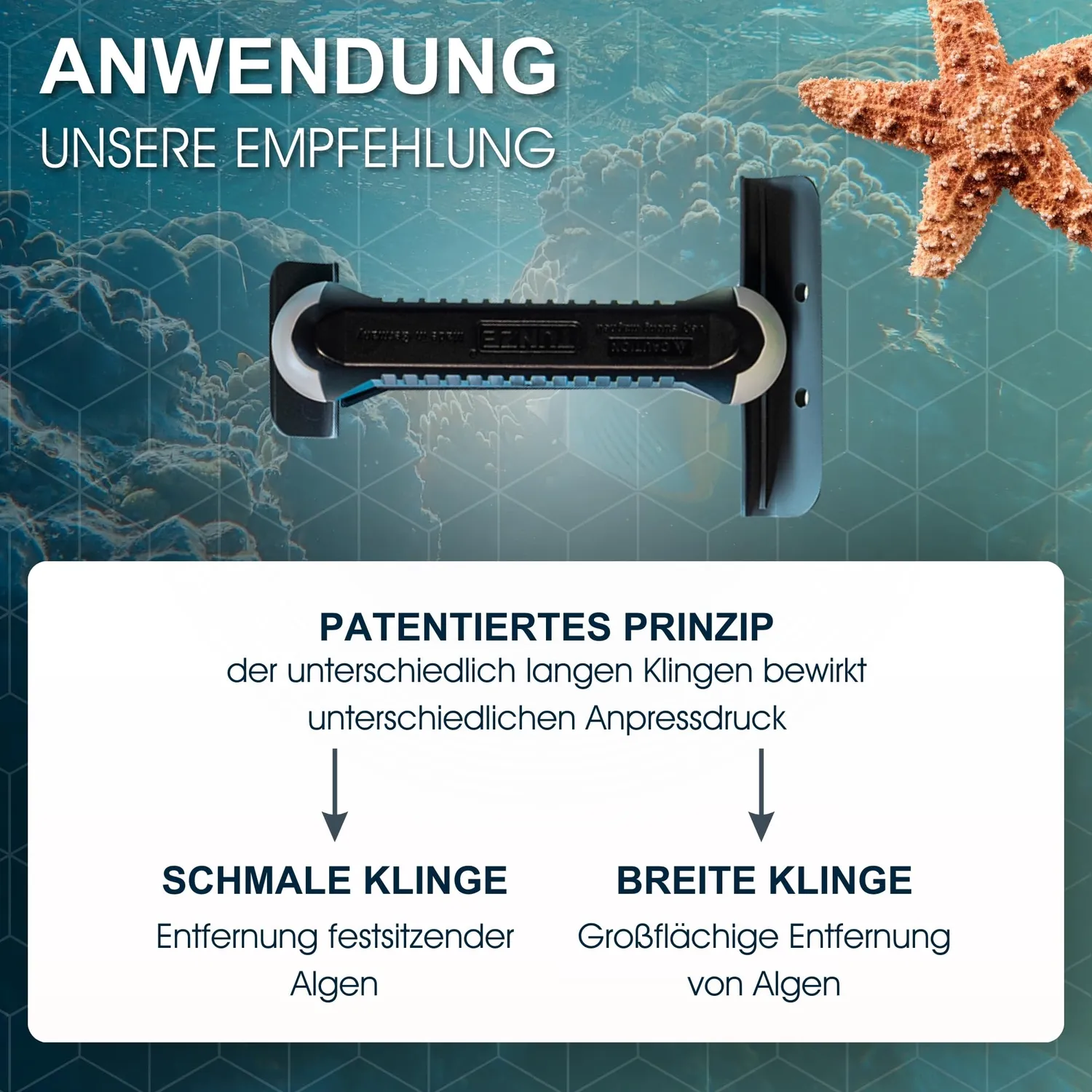 TUNZE Care Magnet Klingenset 86 mm Ersatzklingen Set