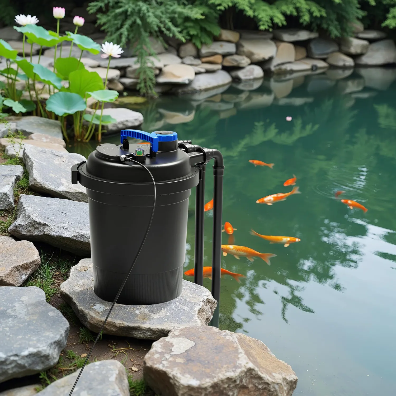 SunSun CPF-250 CTF-3800 Druckfilterset 3600 l/h 20W
