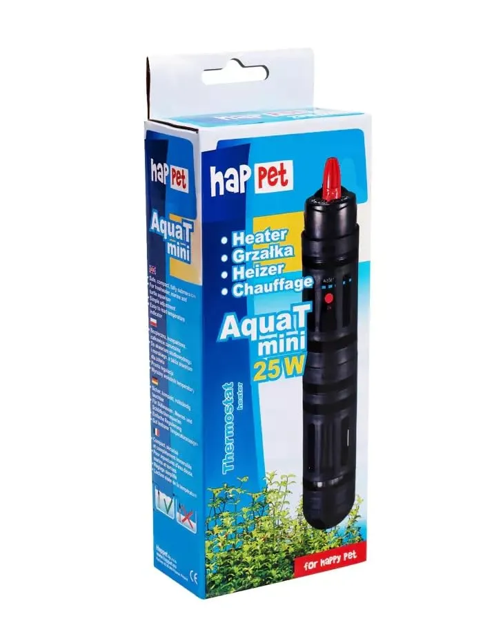Happet Heizstab Mini 25W Regelheizer 30 Liter Nano