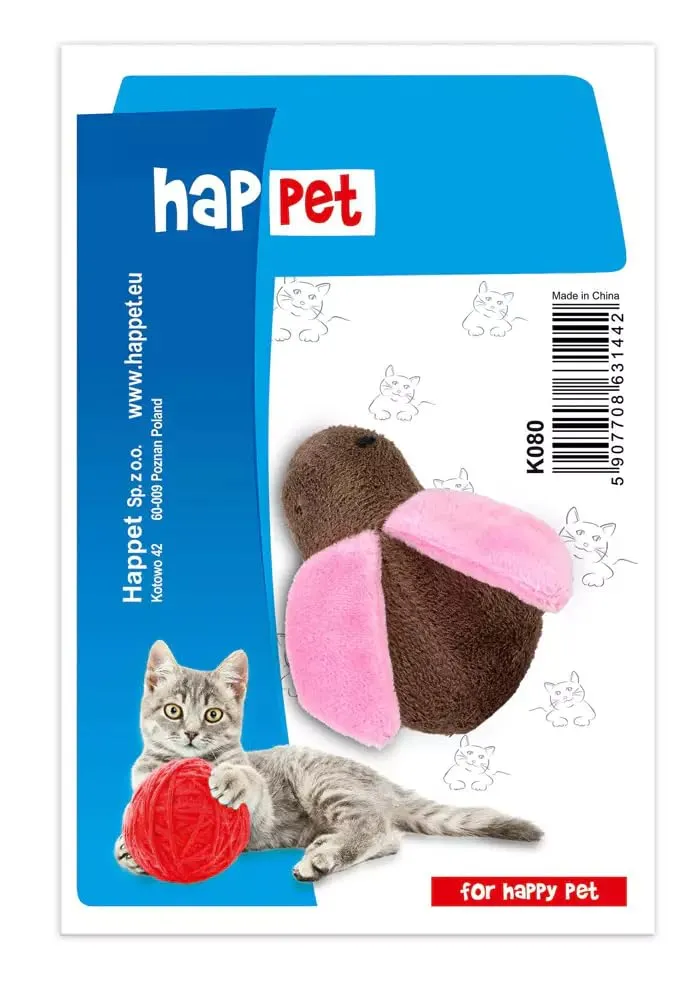 Happet Insekt Plüsch Katzenspielzeug 8 cm