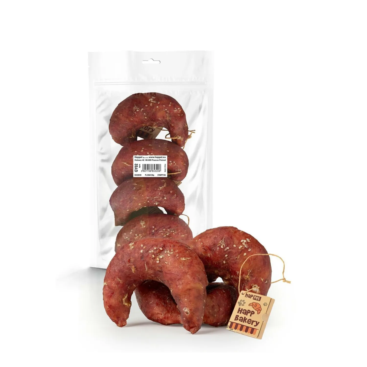 Happet Croissant Ente Hundekausnack 1 Stück 22% Ente