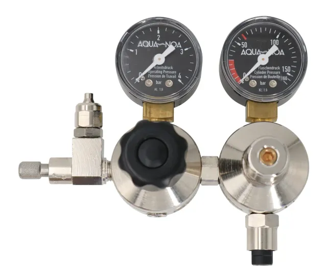 Aqua-Noa Profi M 1130 CO2 Druckminderer Doppelkammer