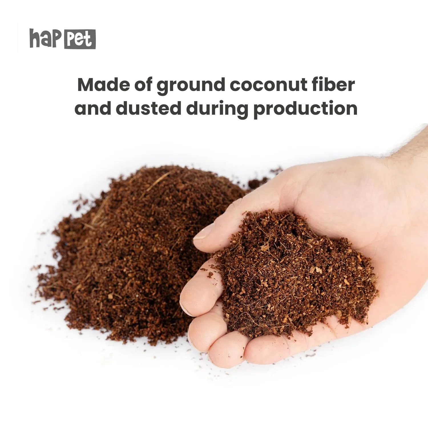 Happet Kokos-Belag 650 g Terrarium 9 L